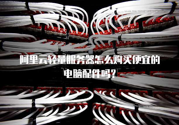 阿里云轻量服务器怎么购买便宜的电脑配件吗?