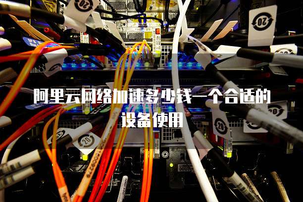 阿里云网络加速多少钱一个合适的设备使用