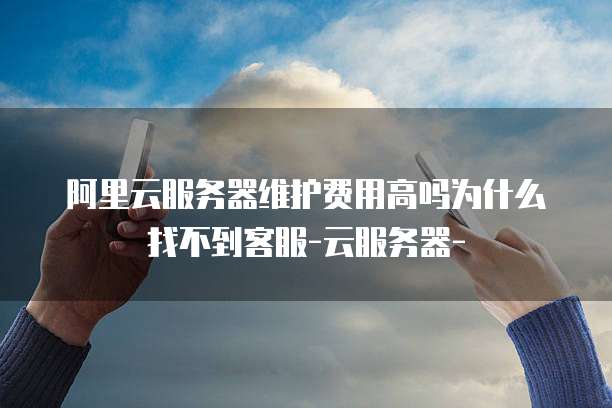 阿里云服务器维护费用高吗为什么找不到客服-云服务器-