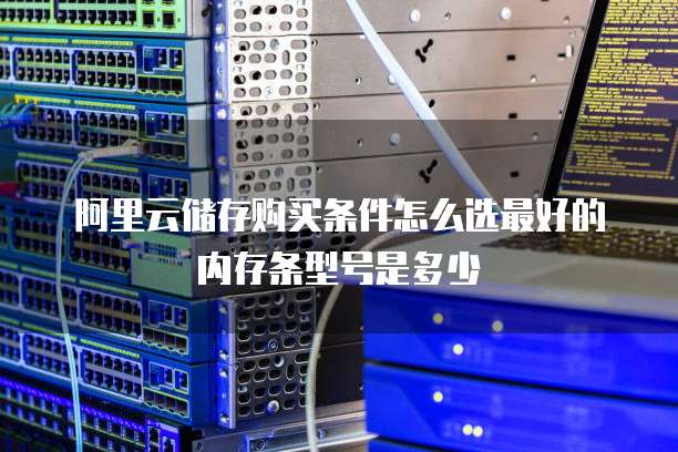 阿里云储存购买条件怎么选最好的内存条型号是多少