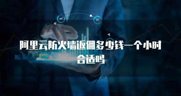 阿里云防火墙返佣多少钱一个小时合适吗
