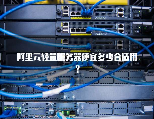 阿里云轻量服务器便宜多少合适用？