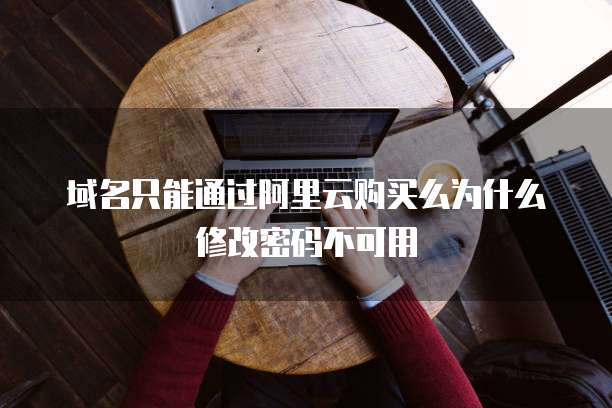 域名只能通过阿里云购买么为什么修改密码不可用