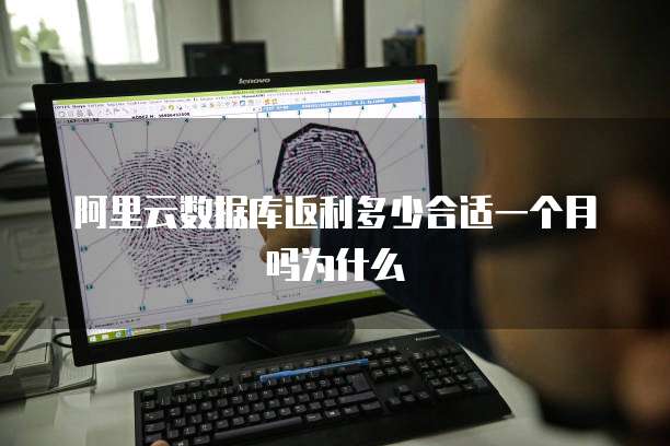 阿里云数据库返利多少合适一个月吗为什么