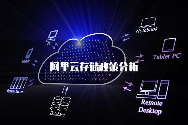 阿里云存储政策分析