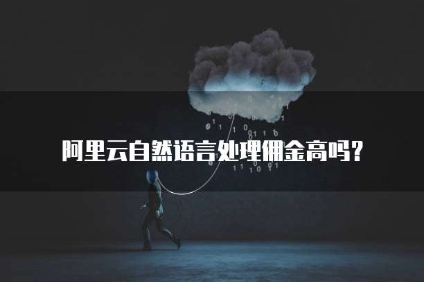 阿里云自然语言处理佣金高吗？