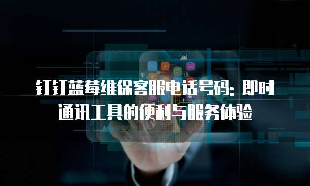 钉钉蓝莓维保客服电话号码: 即时通讯工具的便利与服务体验