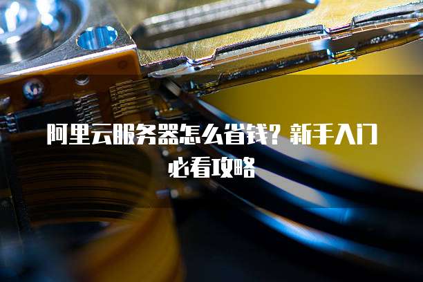 阿里云服务器怎么省钱?新手入门必看攻略