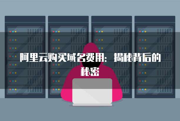 阿里云购买域名费用:揭秘背后的秘密