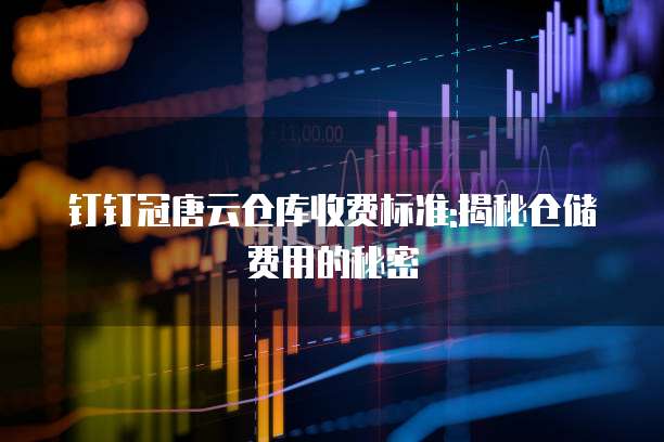 钉钉冠唐云仓库收费标准:揭秘仓储费用的秘密