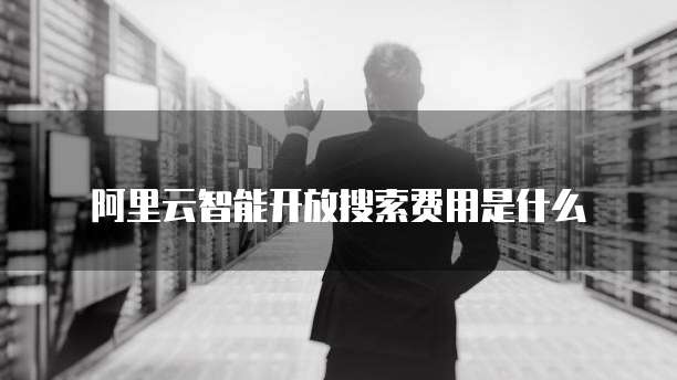 阿里云智能开放搜索费用是什么