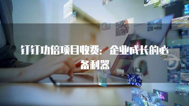 钉钉功倍项目收费:企业成长的必备利器
