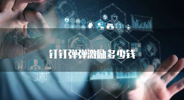 钉钉弹弹激励多少钱