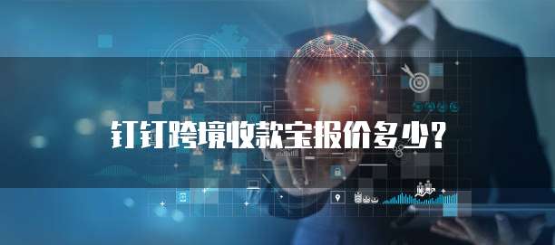 钉钉跨境收款宝报价多少？