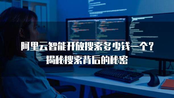 阿里云智能开放搜索多少钱一个？揭秘搜索背后的秘密