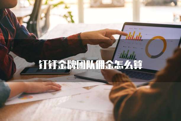 钉钉金牌团队佣金怎么算