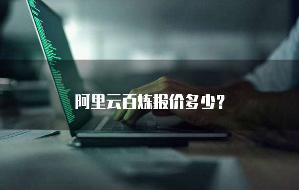 阿里云百炼报价多少？