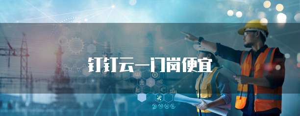 钉钉云一门岗便宜