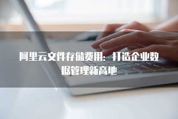阿里云文件存储费用：打造企业数据管理新高地