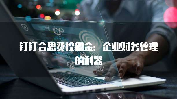 钉钉合思费控佣金:企业财务管理的利器