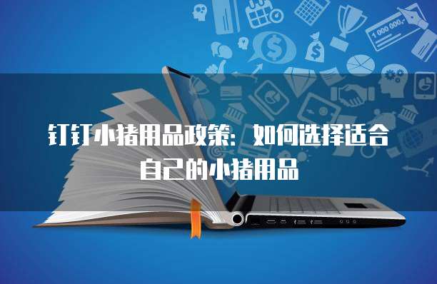 钉钉小猪用品政策：如何选择适合自己的小猪用品