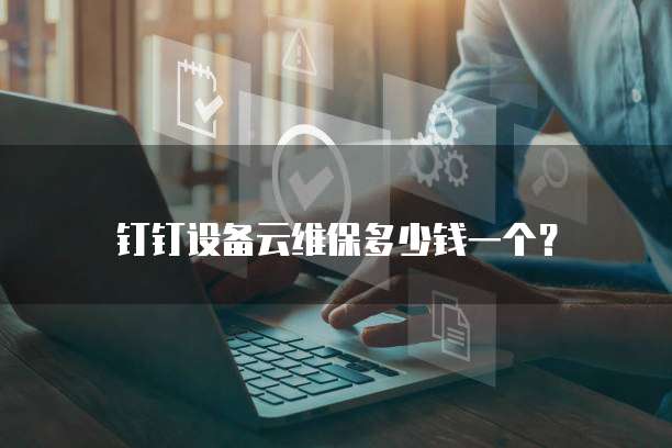 钉钉设备云维保多少钱一个?