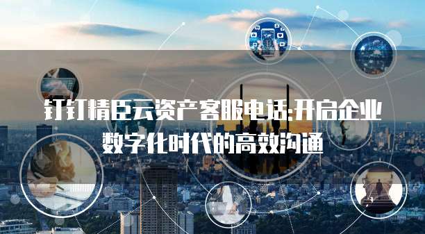 钉钉精臣云资产客服电话:开启企业数字化时代的高效沟通