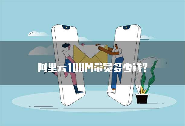 阿里云100M带宽多少钱?