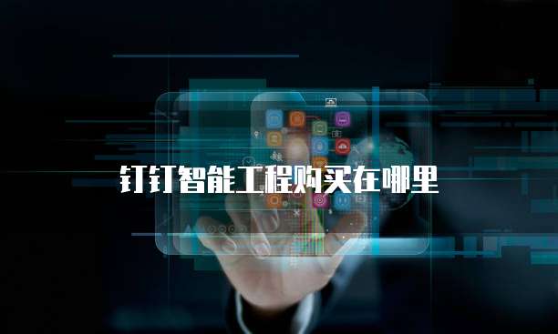 钉钉智能工程购买在哪里