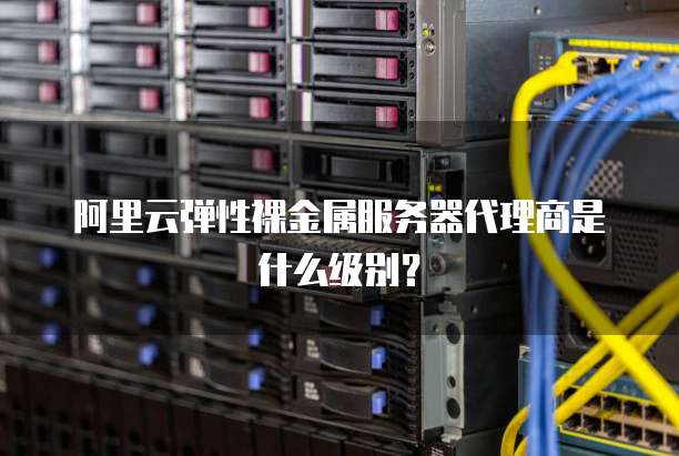 阿里云弹性裸金属服务器代理商是什么级别?
