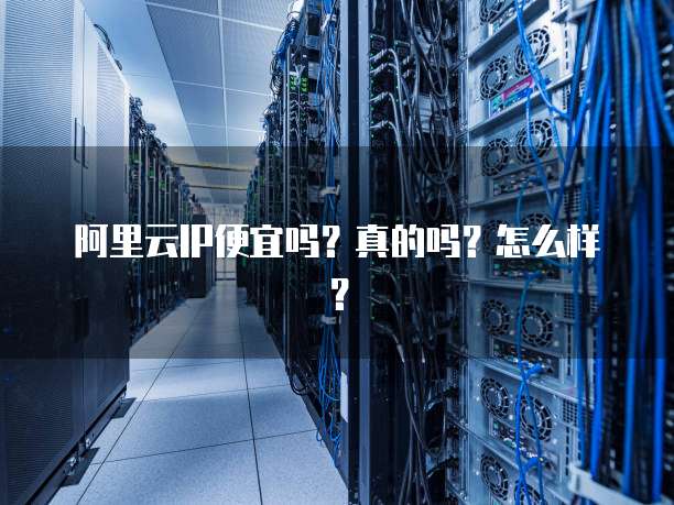 阿里云IP便宜吗?真的吗?怎么样?