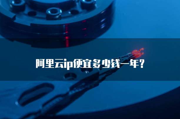 阿里云ip便宜多少钱一年?