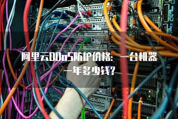 阿里云DDoS防护价格:一台机器一年多少钱?