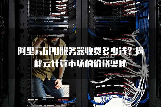 阿里云GPU服务器收费多少钱?揭秘云计算市场的价格奥秘