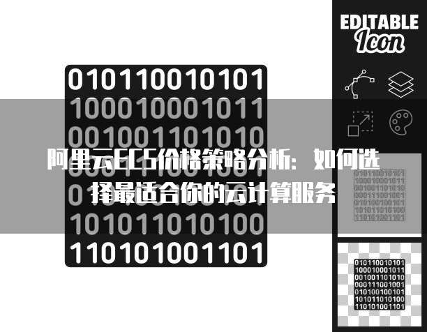 阿里云ECS价格策略分析:如何选择最适合你的云计算服务