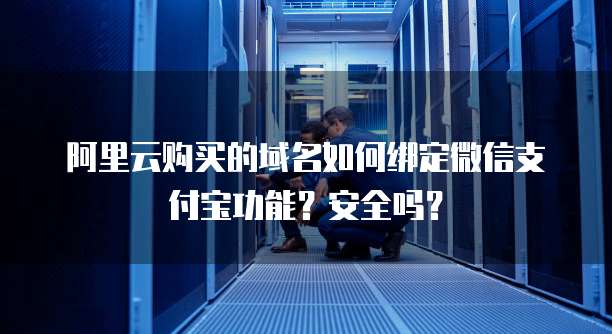 阿里云购买的域名如何绑定微信支付宝功能？安全吗？