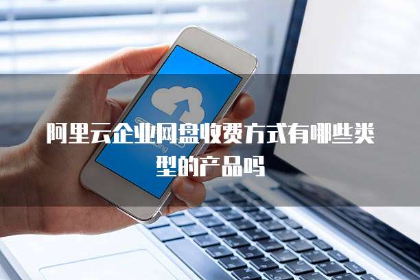 阿里云企业网盘收费方式有哪些类型的产品吗