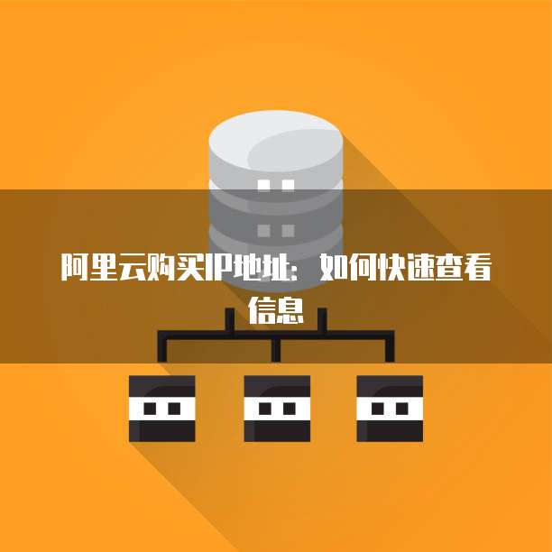 阿里云购买IP地址:如何快速查看信息