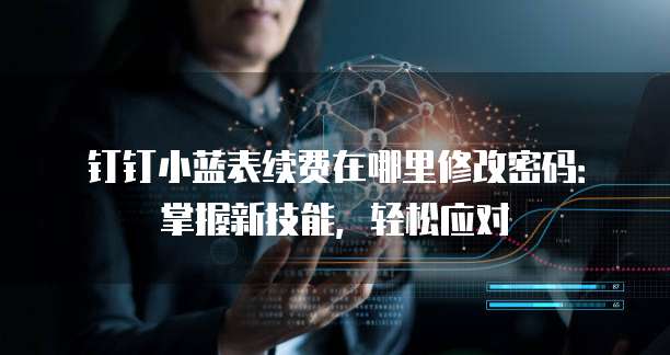 钉钉小蓝表续费在哪里修改密码:掌握新技能,轻松应对