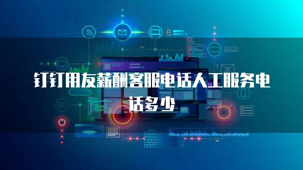 钉钉用友薪酬客服电话人工服务电话多少