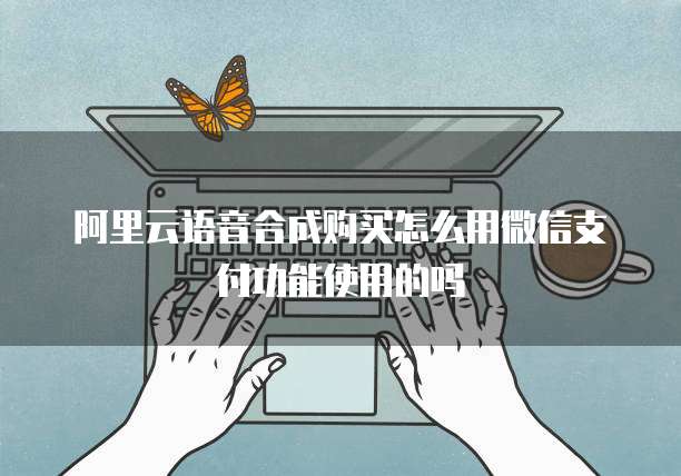 阿里云语音合成购买怎么用微信支付功能使用的吗