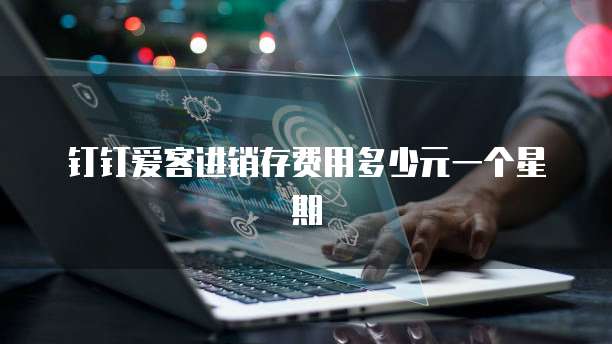 钉钉爱客进销存费用多少元一个星期