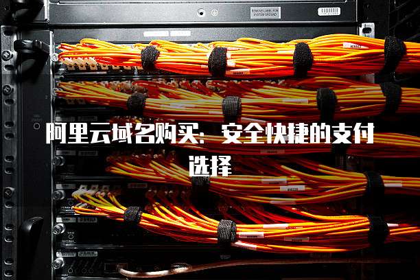 阿里云域名购买:安全快捷的支付选择