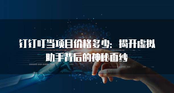 钉钉叮当项目价格多少:揭开虚拟助手背后的神秘面纱