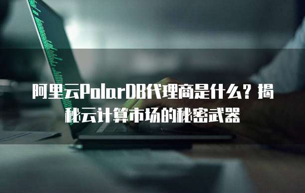 阿里云PolarDB代理商是什么?揭秘云计算市场的秘密武器