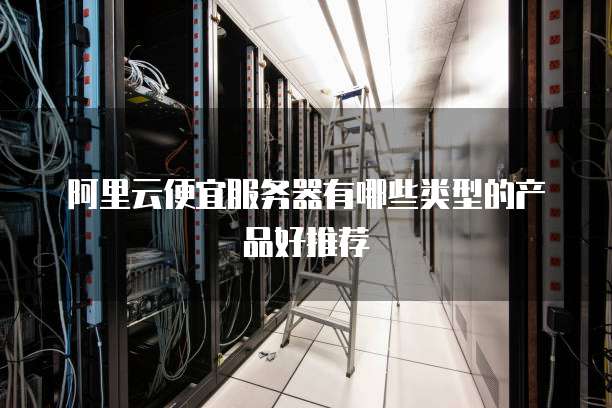 阿里云便宜服务器有哪些类型的产品好推荐