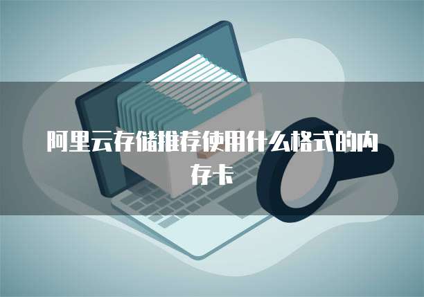 阿里云存储推荐使用什么格式的内存卡