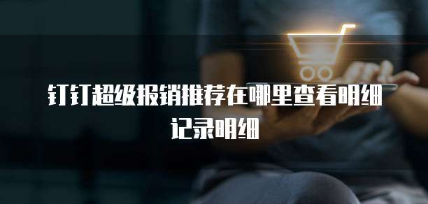 钉钉超级报销推荐在哪里查看明细记录明细