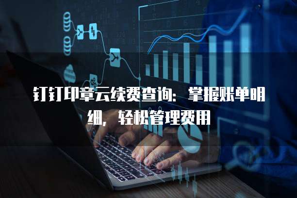 钉钉印章云续费查询:掌握账单明细,轻松管理费用