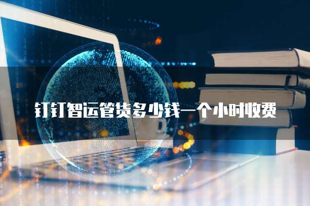 钉钉智运管货多少钱一个小时收费